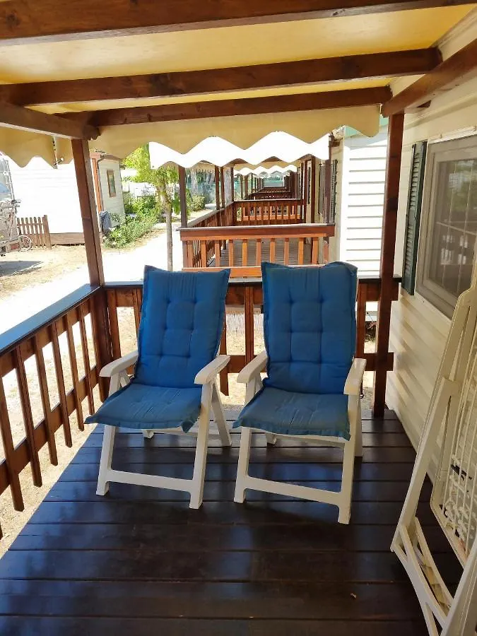 Chalet 4 Or 6 Persons Toscana Viareggio Camping Bosco Verde Italie Torre del Lago Puccini Campsite