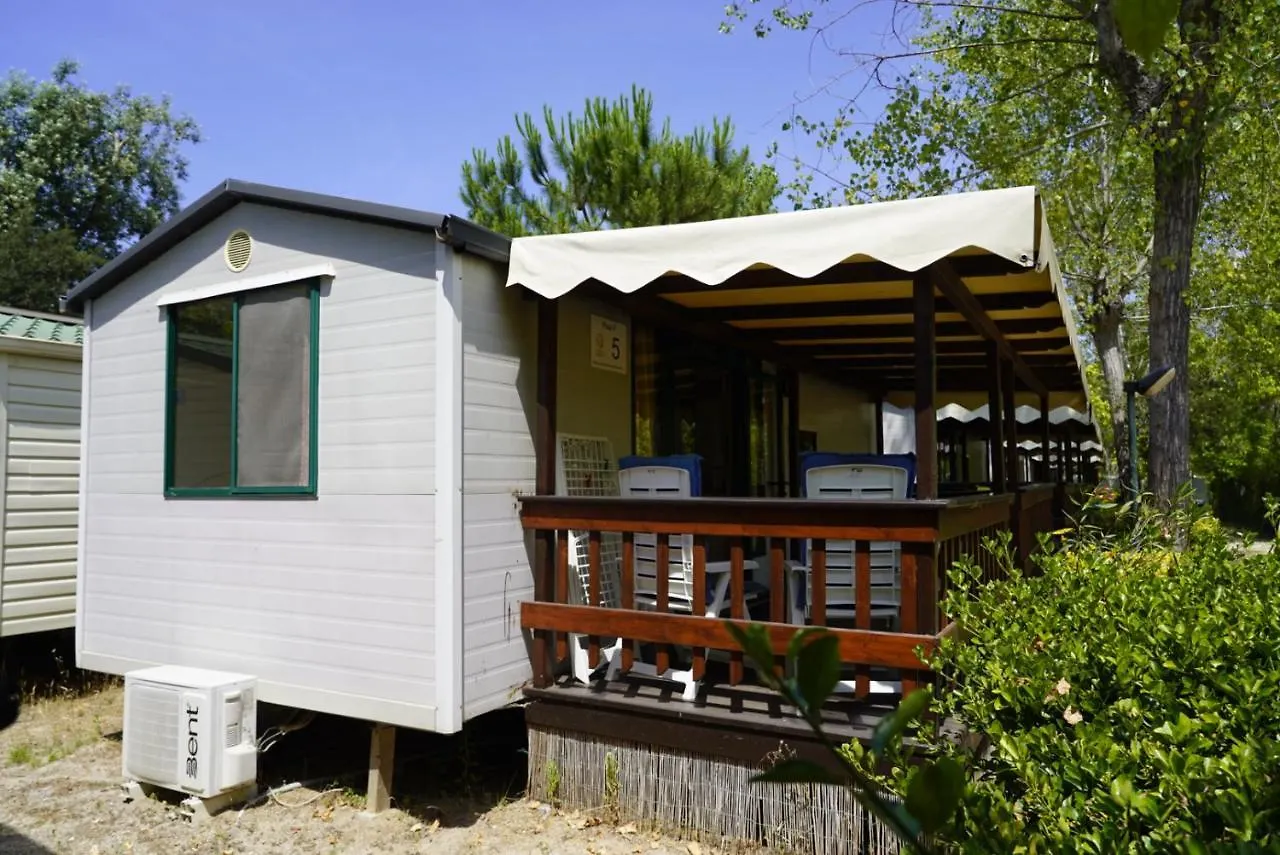 Campsite Chalet 4 Or 6 Persons Toscana Viareggio Camping Bosco Verde Italie Torre del Lago Puccini